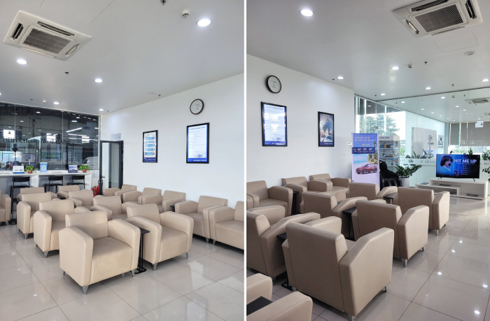 Phòng tiếp tân Hyundai Lam Kinh